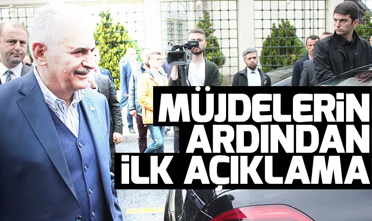 Yıldırımdan müjdelerin ardından ilk açıklama