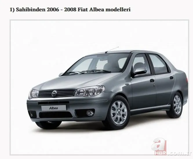 Yılın son ikinci el otomobil fırsatları! 20,30,40,50 bin TL'ye satılan ikinci el araba fiyatları... 14