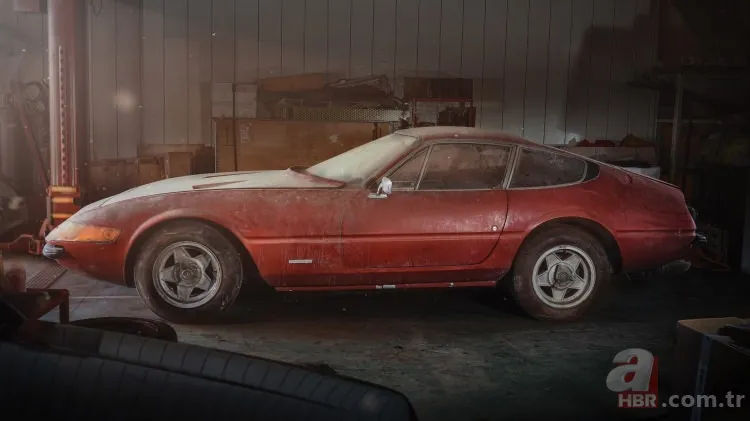 Ferrari 365 GTB / 4 Daytona garajdan çıktı! Gözlerine inanamadılar... 3