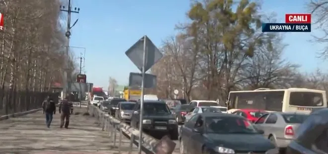 Bucha’ya dönüş trafiği! Rusya’nın çekilmesinin ardından halk evlerine dönüyor