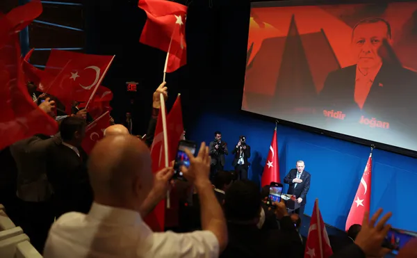 Başkan Erdoğan Türk vatandaşlarıyla bir araya geldi