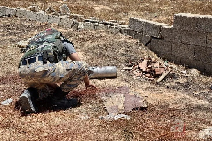 Türk kuvvetleri Libya’da Hafter milislerinin tuzakladığı patlayıcıları temizledi! O anlar böyle görüntülendi...