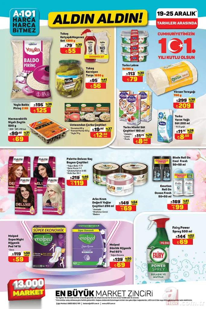19 Aralık A101 Aktüel Katalog! Aktüel ürünler listesinde hangi ürünler var? Halı yıkama makinesi, meyve sıkacağı, ısıtıcı 10