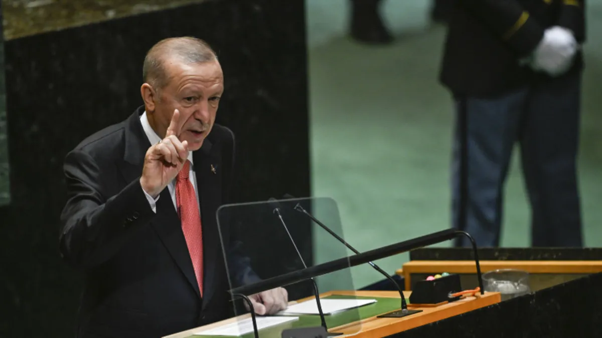 Başkan Erdoğan BM'ye damgasını vurdu! Tarihe geçen İsrail ve ABD çıkışı dünya medyasında