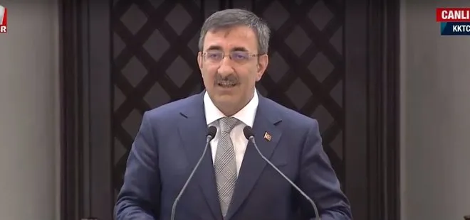 Son dakika: Cumhurbaşkanı Yardımcısı Cevdet Yılmaz ve KKTC Cumhurbaşkanı Ersin Tatar’dan önemli açıklamalar