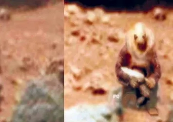 Mars’ta şimdi de savaşçı buldular!