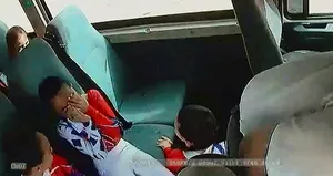 Denizli’de öğrenci servisi kaza yaptı