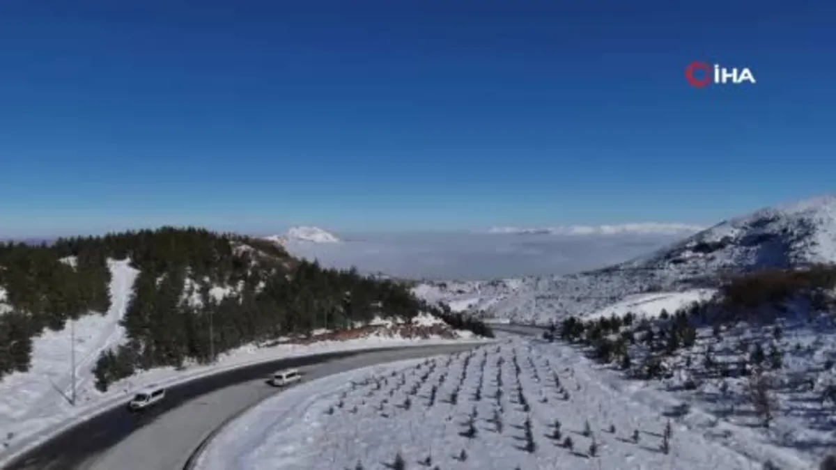 Kayseri yoğun sis altında