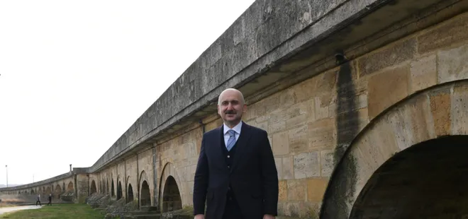 18 yılda 373 tanesi restore edildi! Bakan Karaismailoğlu: Tarihi köprülerimizi turizme kazandırıyoruz