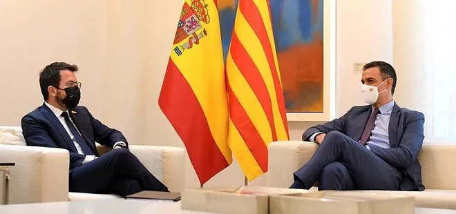 İspanya’da kritik görüşme: İspanya Başbakanı Sanchez Katalonya liderini ağırladı
