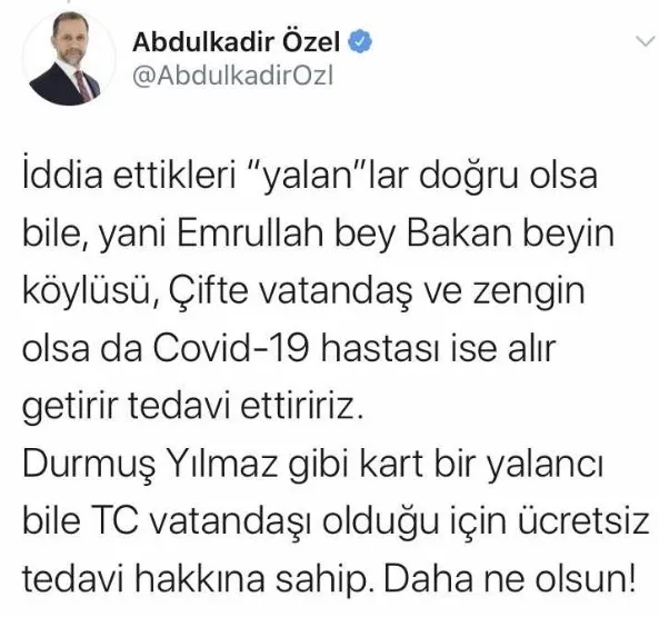 CHP ve İYİ Parti Emrullah Gülüşken’in İsveç’ten Türkiye’ye getirilmesinden rahatsız oldu
