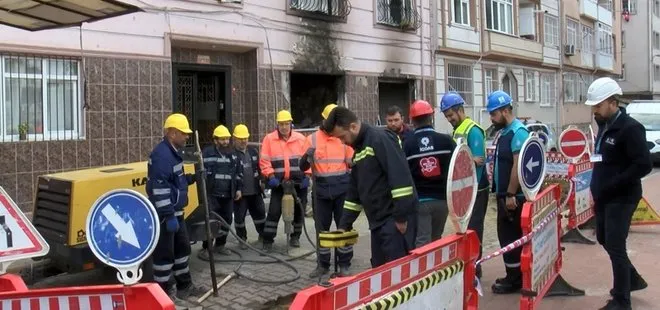 İstanbul’da doğal gaz patlamasında hasar gören ev görüntülendi! İşte dehşetin izi