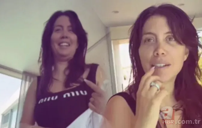 Icardi makyajsız görüntülerini yayınlamıştı! İşte Wanda Nara'nın yeni hali... 2