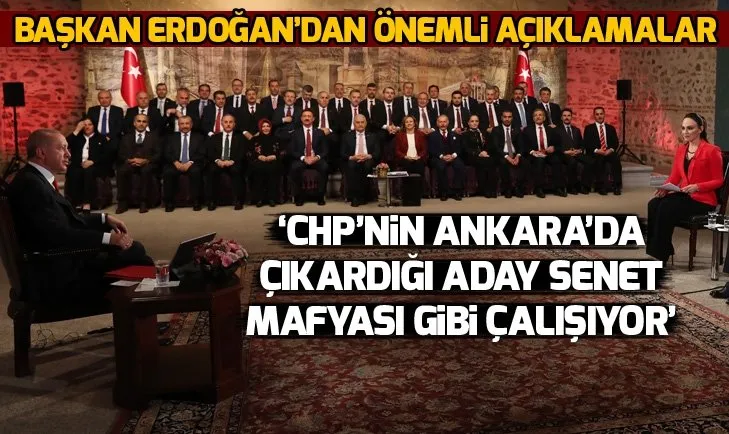 BaÅkan ErdoÄan'dan Ã¶nemli aÃ§Ä±klamalar