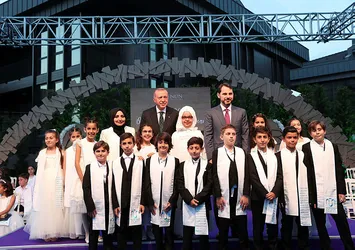 Başkan Erdoğan torunu Mahinur Albayrak'ın sevincine ortak oldu