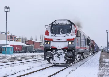 Çin treni nerede | Çin treni ne taşıyor | 2600 adet buzdolabı yerine ulaştı