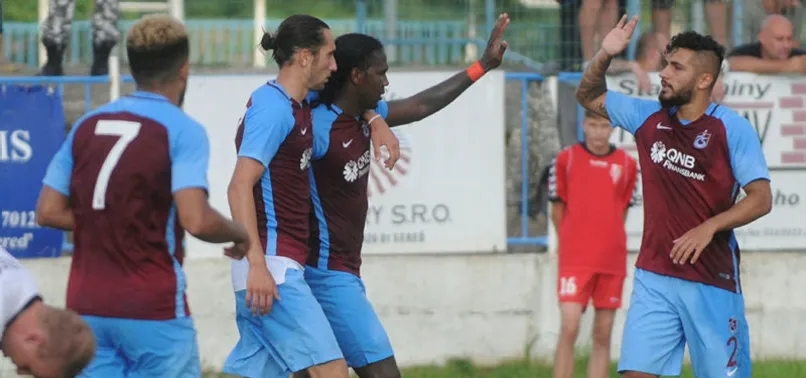 Trabzonspor'dan gollü prova