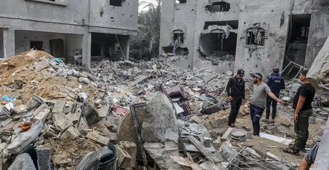 Katil ordusundan Gazze’de çok sayıda saldırı! Ölüler ve yaralılar var