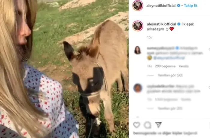 Aleyna Tilki sokağa çıkma yasağını deldi