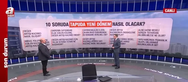 Tapuda yeni dönem! Değer artışı kazancı nasıl hesaplanıyor? İşte 10 soru ve cevapta merak edilenler