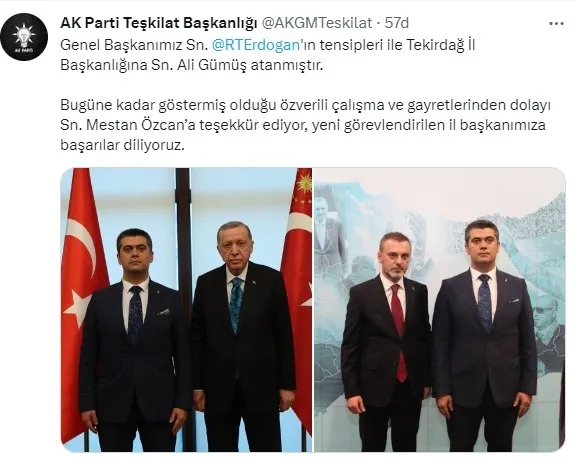 2023 Cumhurbaşkanlığı seçimi öncesi AK Parti’de 6 kritik atama
