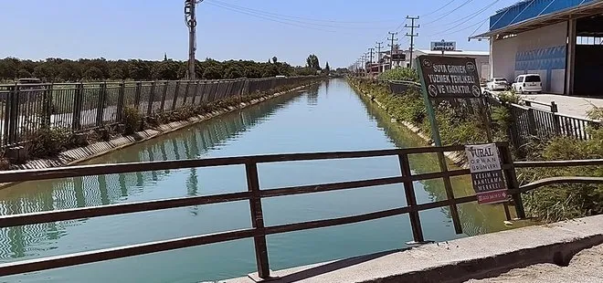 Adana'da sulama kanalında erkek cesedi bulundu
