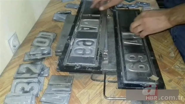 Milyonların kullandığı plakalar böyle yapılıyor 2