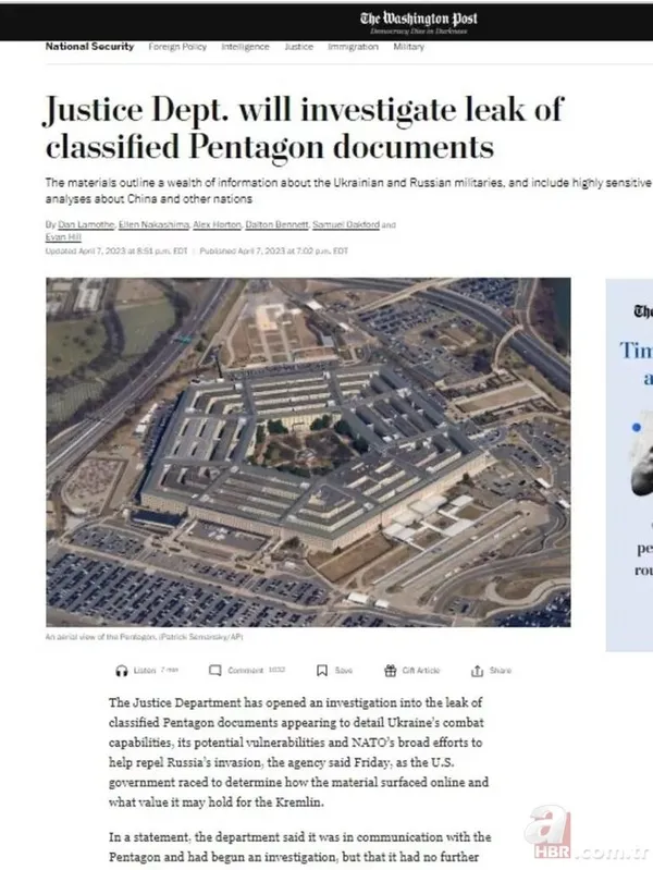 Dünya bu olayı konuşuyor! Gizli belge skandalında flaş detay: İçerikleri değiştirildi