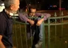 Arkadaşı bu halde bıraktı!