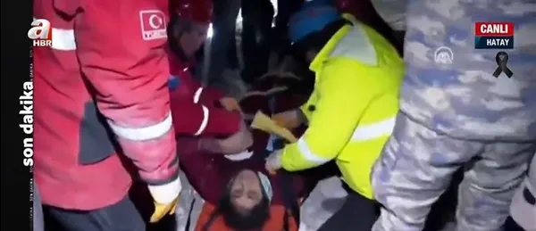 68 saat sonra Hatay’da yeni mucize! O anlar A Haber ekranlarında! Yoğun mücadele sürüyor
