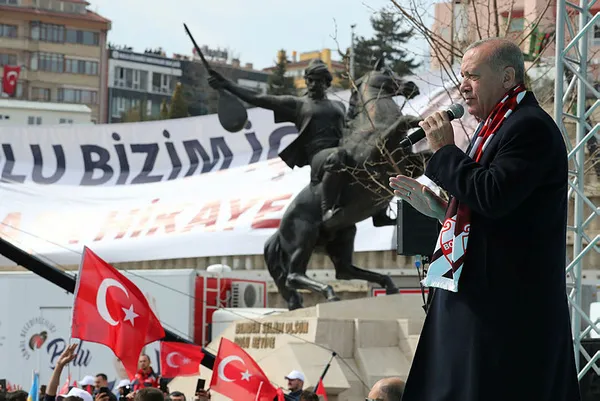 Son dakika: Başkan Erdoğan: Yavaş'a verilen oyların nereye gideceği ortada - 3