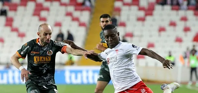 Demir Grup Sivasspor: 1 - Aytemiz Alanyaspor: 0 MAÇ SONUCU ÖZET