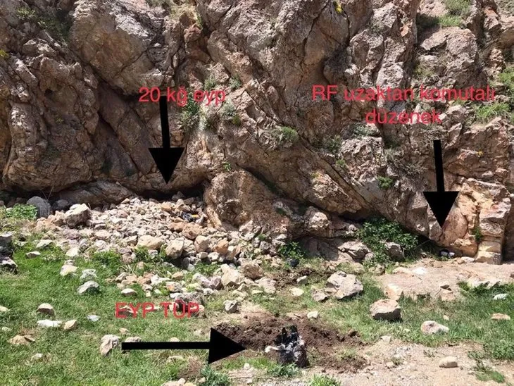 Terör örgütü PKK’nın cephaneliği ele geçirildi