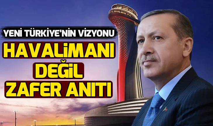 Havalimanı değil zafer anıtı