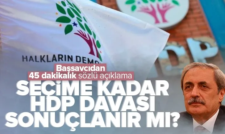 HDP’ye kapatma davasında kritik gün!