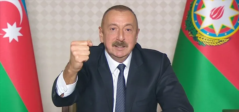 Azerbaycan Cumhurbaşkanı Aliyev: Düşmanı topraklarımızdan kovduk herkes bu gerçekliği kabullenecek