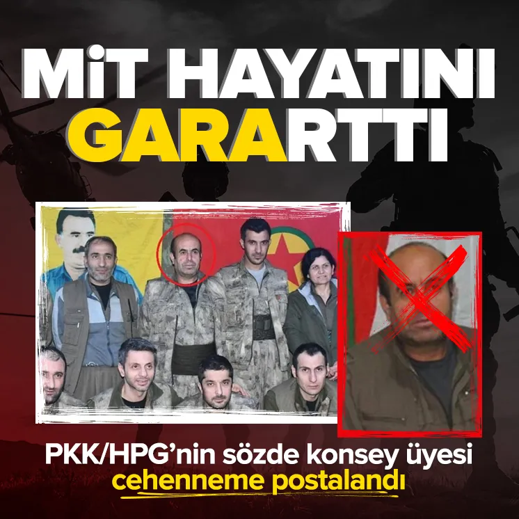 MİT Garada vurdu! Sözde konsey üyesi öldürüldü