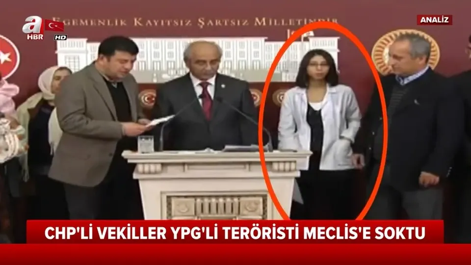 ANALİZ - CHP’li vekiller YPG’li teröristi Meclis’e soktu |Video