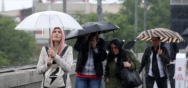 Meteorolojiden o iller için kuvvetli yağış fırtına ve ’sarı’ kod uyarısı | İstanbul Ankara İzmir 8 Ekim 2022 hava durumu