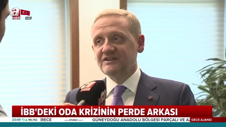 Göksel Gümüşdağ İBB’deki oda krizinin perde arkasını A Haber’e anlattı