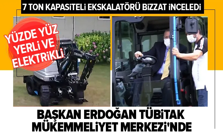 Başkan Erdoğan TÜBİTAK Mükemmeliyet Merkezi'nde