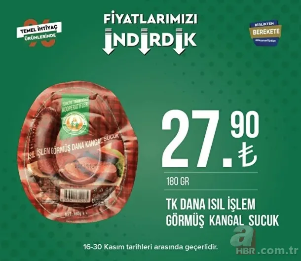 AYÇİÇEK YAĞI 35 TL'den...Tarım Kredi Kooperatif Market'te BÜYÜK KAMPANYA! İşte, yeni indirimli ürünler listesi... 14