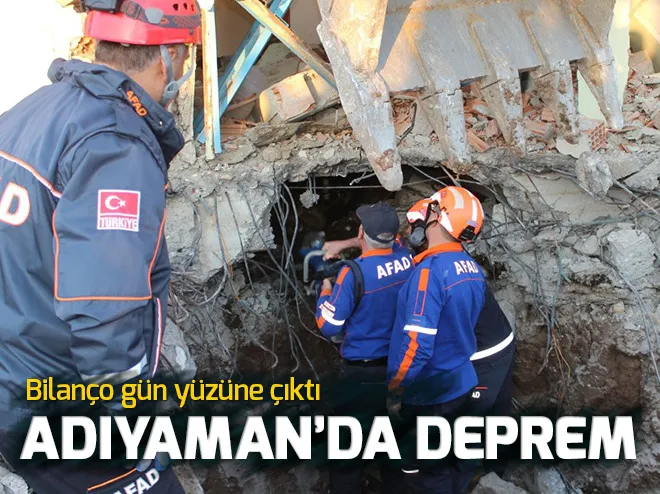AdÄ±yaman'da deprem