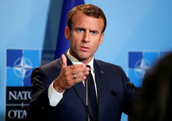 Macron'dan Trump açıklaması