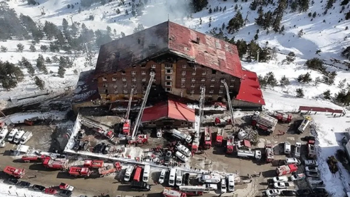 Kartalkaya'daki yangın faciasında gelişme! Mütalaa açıklandı: Otel sahibi ve 4 kişi "olası kastla öldürme" ile suçlandı