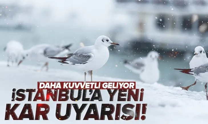 SON DAKİKA! Meteoroloji’den İstanbul’a yeni kar uyarısı! Daha kuvvetli geliyor | 20 Ocak İstanbul, Ankara, İzmir hava durumu