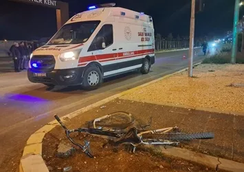 Kilis'te otomobil ile bisiklet çarpıştı: 1 ağır aralı