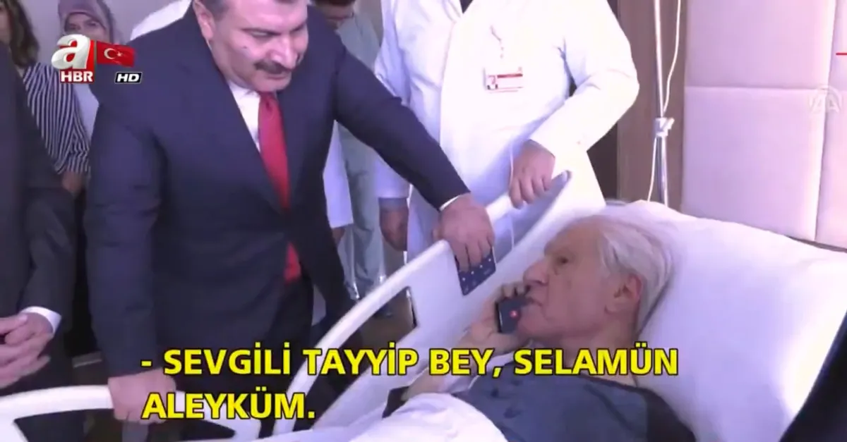 Başkan Erdoğan'dan Nuri Pakdil'e geçmiş olsun telefonu