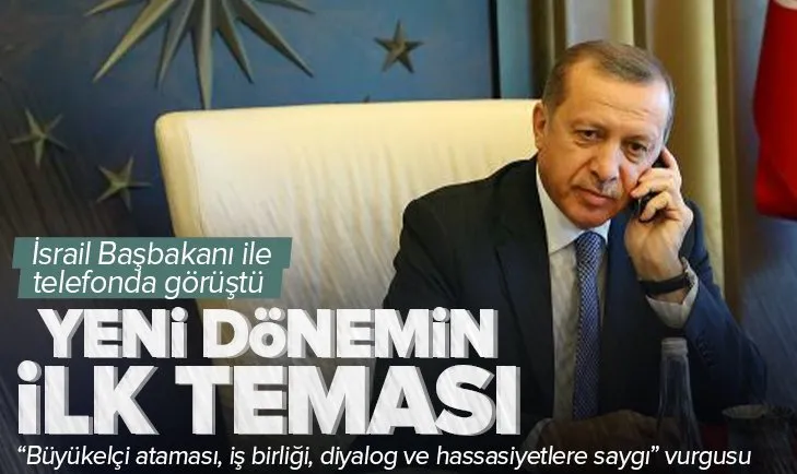 Başkan Erdoğan ile İsrail Başbakanı Yair Lapid yeni dönemi konuştu: İş birliği vurgusu