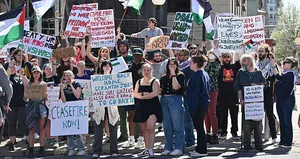 Biden’a ABD’de Gazze protestosu